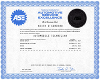 ASE-Certified Technician